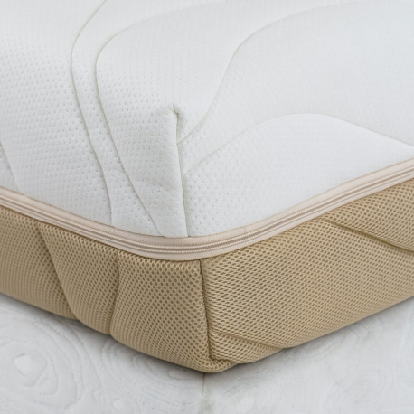 Matelas 4 SAISONS Duo - 24 cm - mémoire de forme - ferme